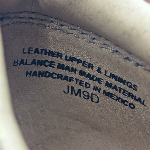 Börn M W B2346 Brown Leather Lace Up Oxford Shoes Women Size 38 - Picture 3 of 16